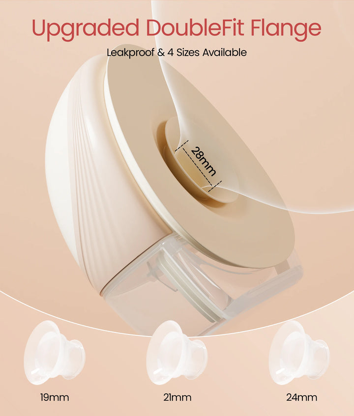 NCVI Heated Electric Wearable Breast Pump