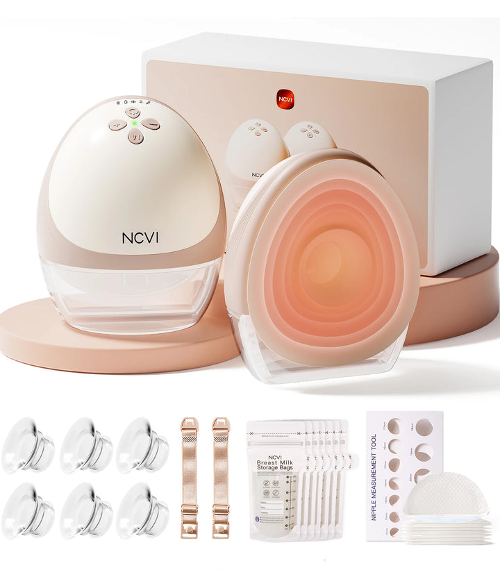 NCVI Heated Electric Wearable Breast Pump