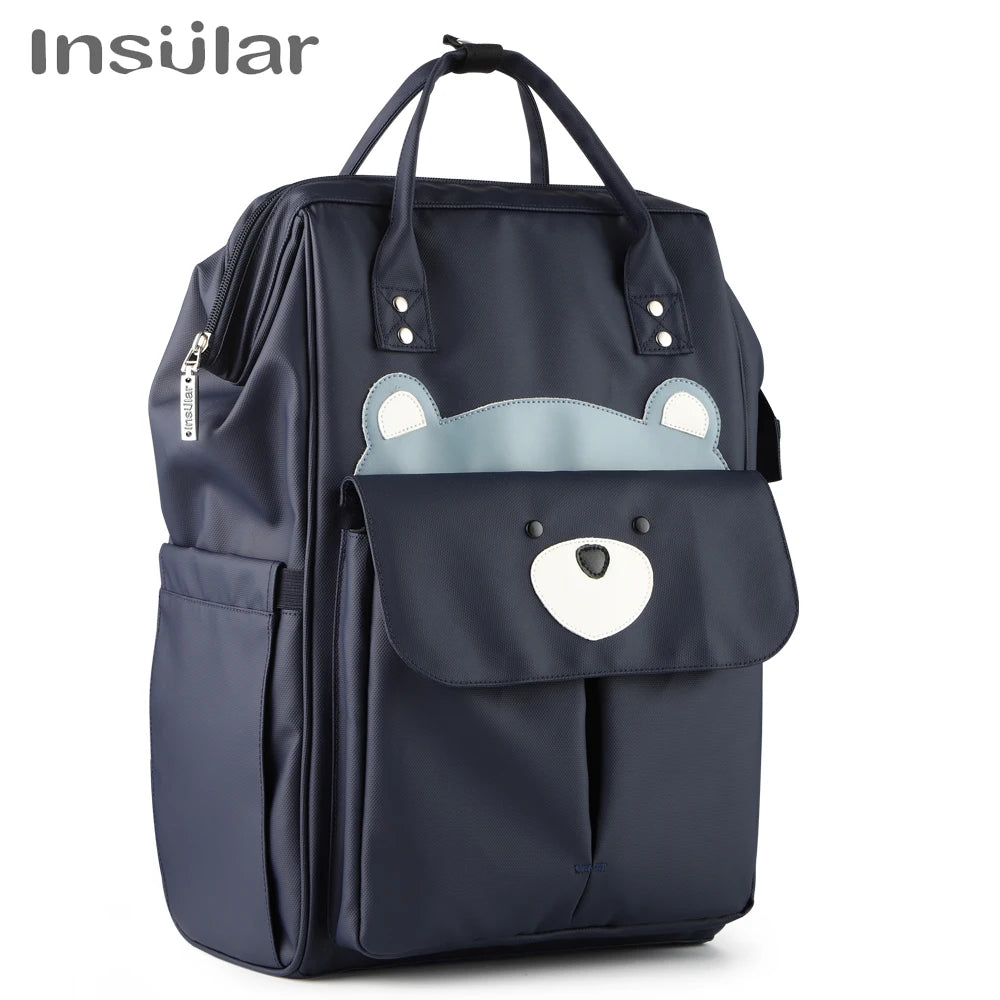 Insular Waterproof Mummy Diaper Backpack