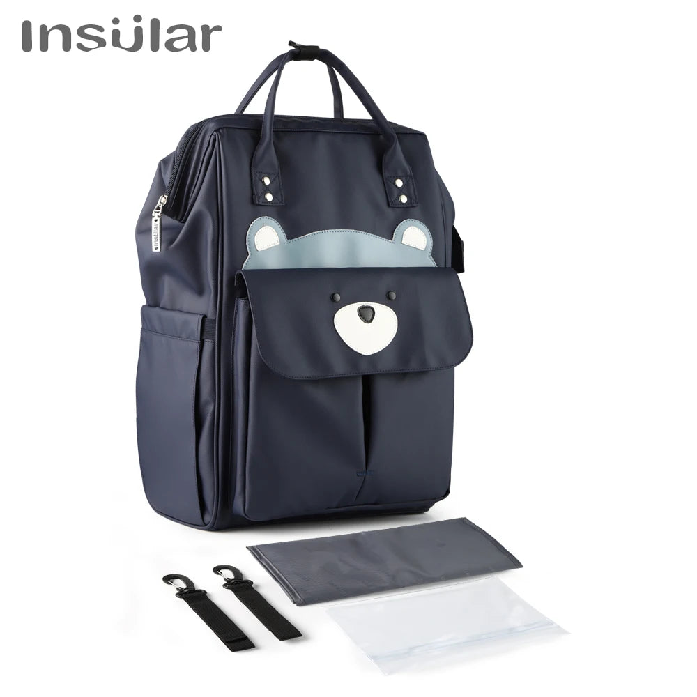 Insular Waterproof Mummy Diaper Backpack