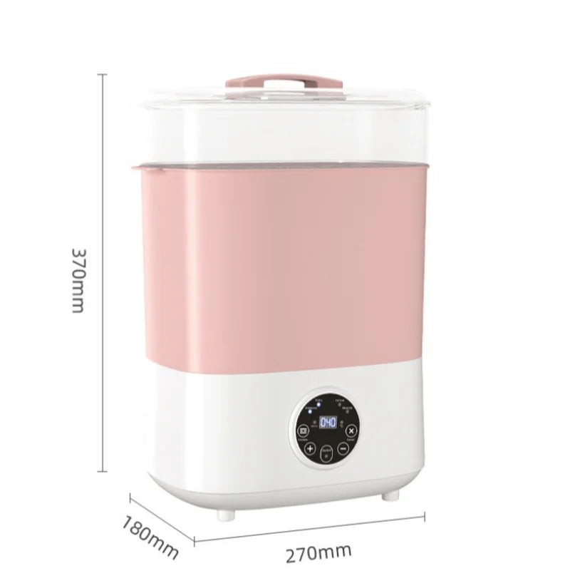 Baby Bottle Sterilizer and Dryer with Milk Warmer (3-in-1 Electric Steam & Drying System)