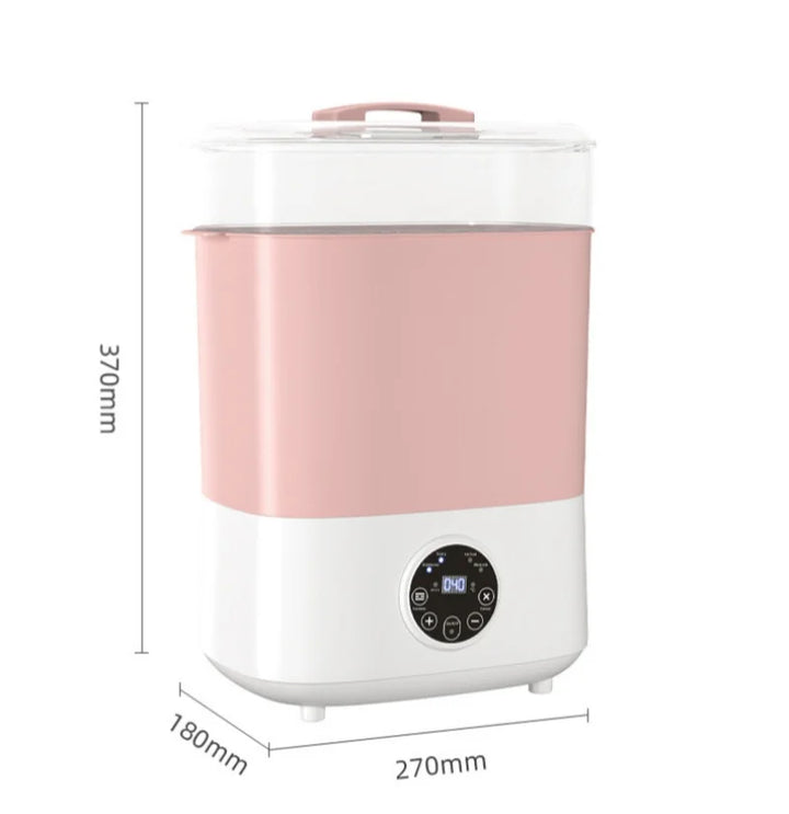 Baby Bottle Sterilizer and Dryer with Milk Warmer (3-in-1 Electric Steam & Drying System)