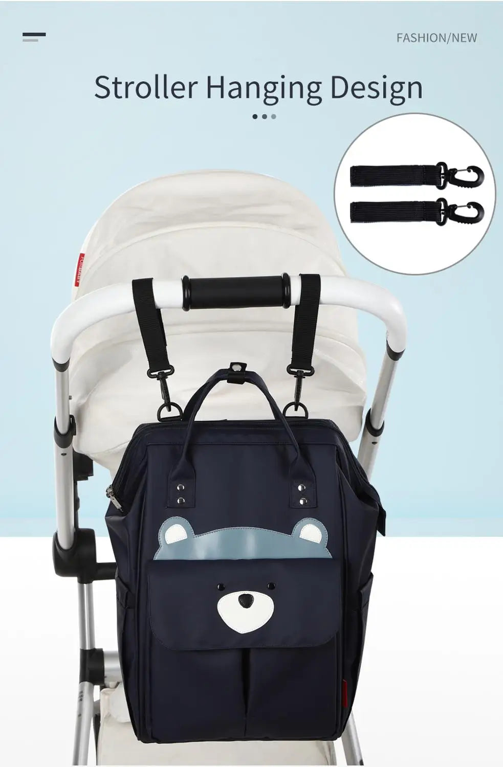 Insular Waterproof Mummy Diaper Backpack