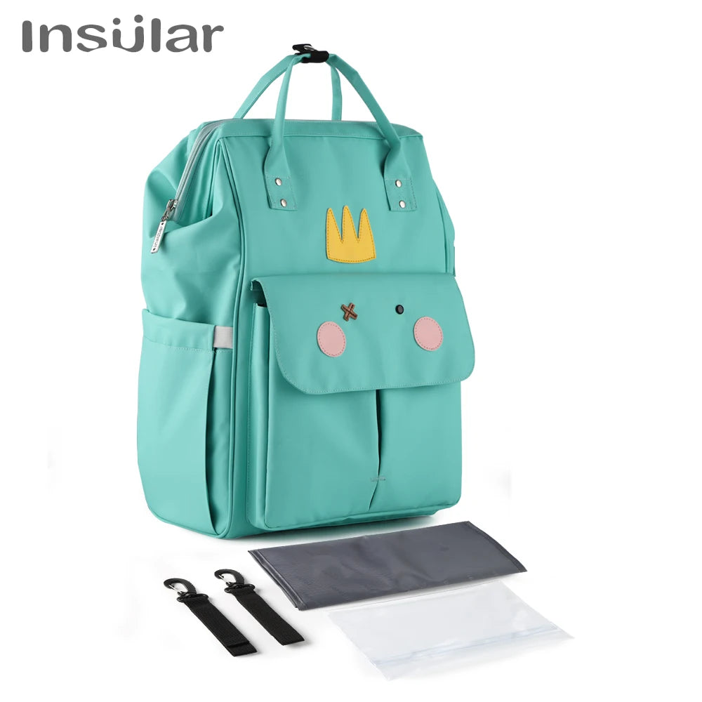 Insular Waterproof Mummy Diaper Backpack