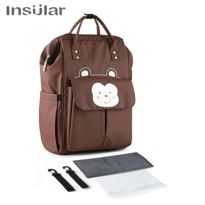 Insular Waterproof Mummy Diaper Backpack